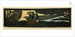 Illustration of English Tales Folk Tales and Ballads. A Ship Being Blown by the Wind by Anonymous