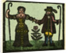 Illustration of English Tales Folk Tales and Ballads. A Man and a Woman Holding Hands by Anonymous