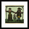 Illustration of English Tales Folk Tales and Ballads. A Man and a Woman Holding Hands by Anonymous