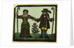 Illustration of English Tales Folk Tales and Ballads. A Man and a Woman Holding Hands by Anonymous