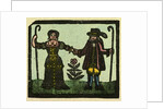 Illustration of English Tales Folk Tales and Ballads. A Man and a Woman Holding Hands by Anonymous