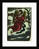 Illustration of English Tales Folk Tales and Ballads. An Angel with a Trumpet. by Anonymous
