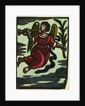 Illustration of English Tales Folk Tales and Ballads. An Angel with a Trumpet. by Anonymous