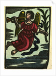 Illustration of English Tales Folk Tales and Ballads. An Angel with a Trumpet. by Anonymous