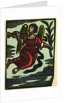 Illustration of English Tales Folk Tales and Ballads. An Angel with a Trumpet. by Anonymous