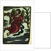 Illustration of English Tales Folk Tales and Ballads. An Angel with a Trumpet. by Anonymous