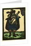 Illustration of English Tales Folk Tales and Ballads. Musician by Anonymous
