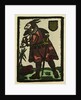 Illustration of English Tales Folk Tales and Ballads. A Man with a Beard Dressed in Red by Anonymous