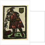 Illustration of English Tales Folk Tales and Ballads. A Man with a Beard Dressed in Red by Anonymous