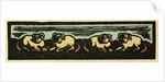 Illustration of English Tales Folk Tales and Ballads. Four Sheep by Anonymous