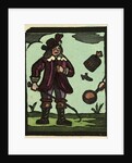 Illustration of English Tales Folk Tales and Ballads. A Man with a Whip by Anonymous