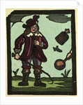 Illustration of English Tales Folk Tales and Ballads. A Man with a Whip by Anonymous