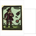 Illustration of English Tales Folk Tales and Ballads. A Man with a Whip by Anonymous