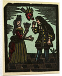 Illustration of English Tales Folk Tales and Ballads. Love by Anonymous