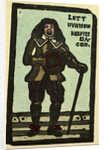 Illustration of English Tales Folk Tales and Ballads. A Man Talking While Holding a Hat to His Chest. by Anonymous