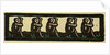 Illustration of English Tales Folk Tales and Ballads. Five Acrobats in a Row by Anonymous