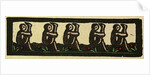 Illustration of English Tales Folk Tales and Ballads. Five Acrobats in a Row by Anonymous