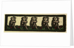 Illustration of English Tales Folk Tales and Ballads. Five Acrobats in a Row by Anonymous