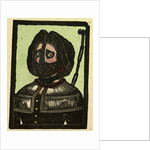 Illustration of English Tales Folk Tales and Ballads. A Frightened Woman Wearing a Mask by Anonymous