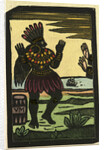 Illustration of English Tales Folk Tales and Ballads. A Person Wearing a Traditional Dress by Anonymous