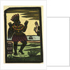 Illustration of English Tales Folk Tales and Ballads. A Person Wearing a Traditional Dress by Anonymous
