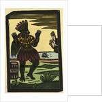 Illustration of English Tales Folk Tales and Ballads. A Person Wearing a Traditional Dress by Anonymous