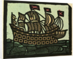 Illustration of English Tales Folk Tales and Ballads. A Ship by Anonymous