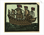 Illustration of English Tales Folk Tales and Ballads. A Ship by Anonymous