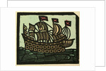 Illustration of English Tales Folk Tales and Ballads. A Ship by Anonymous