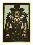 Illustration of English Tales Folk Tales and Ballads. A Woman Colourful Clothing by Anonymous