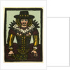 Illustration of English Tales Folk Tales and Ballads. A Woman Colourful Clothing by Anonymous