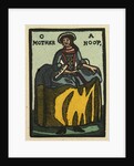 Illustration of English Tales Folk Tales and Ballads. A Woman with a Hoop Skirt by Anonymous