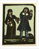 Illustration of English Tales Folk Tales and Ballads. A Man and a Woman in Conversation by Anonymous
