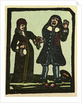 Illustration of English Tales Folk Tales and Ballads. A Man and a Woman in Conversation by Anonymous