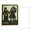 Illustration of English Tales Folk Tales and Ballads. A Man and a Woman in Conversation by Anonymous