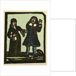 Illustration of English Tales Folk Tales and Ballads. A Man and a Woman in Conversation by Anonymous