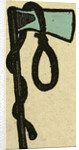 Illustration of English Tales Folk Tales and Ballads. An Axe with a Noose Coiled Around It by Anonymous