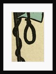 Illustration of English Tales Folk Tales and Ballads. An Axe with a Noose Coiled Around It by Anonymous