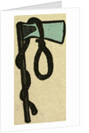 Illustration of English Tales Folk Tales and Ballads. An Axe with a Noose Coiled Around It by Anonymous