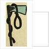 Illustration of English Tales Folk Tales and Ballads. An Axe with a Noose Coiled Around It by Anonymous
