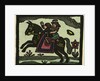 Illustration of English Tales Folk Tales and Ballads. Two Children on a Horse by Anonymous