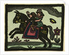 Illustration of English Tales Folk Tales and Ballads. Two Children on a Horse by Anonymous