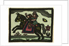 Illustration of English Tales Folk Tales and Ballads. Two Children on a Horse by Anonymous