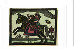 Illustration of English Tales Folk Tales and Ballads. Two Children on a Horse by Anonymous