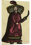 Illustration of English Tales Folk Tales and Ballads. A Woman Wearing a Red Dress by Anonymous