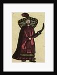 Illustration of English Tales Folk Tales and Ballads. A Woman Wearing a Red Dress by Anonymous