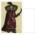 Illustration of English Tales Folk Tales and Ballads. A Woman Wearing a Red Dress by Anonymous