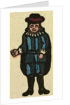Illustration of English Tales Folk Tales and Ballads. A Man Wearing Blue Clothes by Anonymous