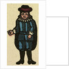Illustration of English Tales Folk Tales and Ballads. A Man Wearing Blue Clothes by Anonymous