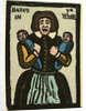 Illustration of English Tales Folk Tales and Ballads. A Woman Holding Two Babies by Anonymous